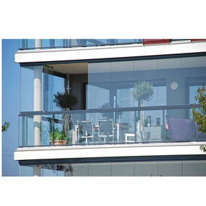 Cửa sổ không khung gấp ban công cửa sổ kính gấp nhôm minglei - Product Image 4