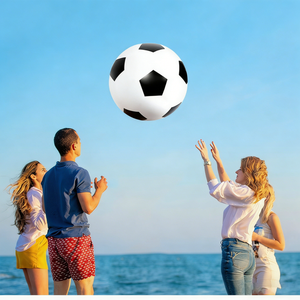 Grand ballon de plage gonflable en PVC avec logo personnalisable et coloré pour les installations aquatiques, les écoles et la plage - Product Image 5
