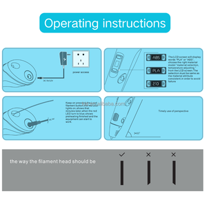 Nhà máy <span class=keywords><strong>3D</strong></span> đồ chơi vẽ Bút USB vui DIY nghệ thuật in ấn bút PLA máy in Filament cho trẻ em người lớn mô hình quà tặng - Product Image 5