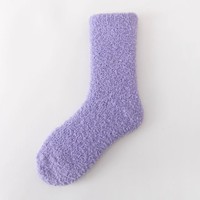 Chaussettes moelleuses respirantes pour femmes et filles, chaussettes chaudes, douces, épaisses et confortables pour la maison, pour l'hiver