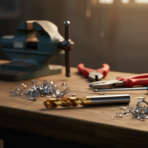 Foret hélicoïdal HSS-Co 1,6 mm, revêtement TiN, auto-centrant, longueur 10 mm - Product Image 3