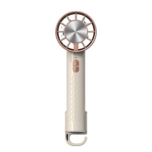 2024 Hot Mini Portable USB Charging Ventilator <b>Three</b>-Speed Adjustable Handheld Turbine Cooling Fan with High Wind Speed - Product Image 1