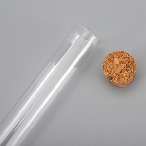 توريد الشركات المصنعة مباشرة بالجملة أنبوب اختبار مسطح أنبوب اختبار الزجاج المختبر مقاومة للحرارة - Product Image 4