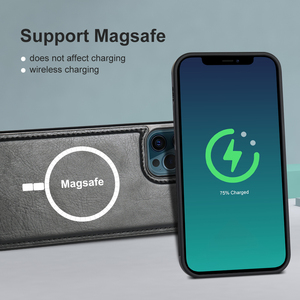 Étui magnétique détachable de luxe Dreamcase de bonne qualité <span class=keywords><strong>pour</strong></span> <span class=keywords><strong>iPhone</strong></span> 11 12 <span class=keywords><strong>13</strong></span> <span class=keywords><strong>Pro</strong></span> Max 2 <span class=keywords><strong>en</strong></span> 1 <span class=keywords><strong>en</strong></span> <span class=keywords><strong>cuir</strong></span> <span class=keywords><strong>avec</strong></span> <span class=keywords><strong>MagSafe</strong></span>, étuis <span class=keywords><strong>pour</strong></span> <span class=keywords><strong>iPhone</strong></span> <span class=keywords><strong>13</strong></span> - Product Image 2