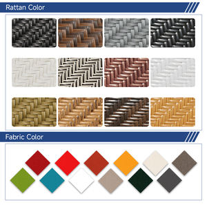 Haute qualité 3 pièces <span class=keywords><strong>pas</strong></span> <span class=keywords><strong>cher</strong></span> extérieur autres meubles en rotin rotin patio canapé coin rotin osier jardin canapé ensemble - Product Image 2