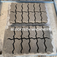 Machine de bloc de béton de vibration automatique QT4-25 pavage ciment cendres volantes PLC composants-roulement boîte de vitesses presse moule forme construire