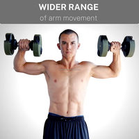 Plaques de poids variables personnalisées pour la musculation, ensemble de poids personnalisés de 36 kg, haltères réglables