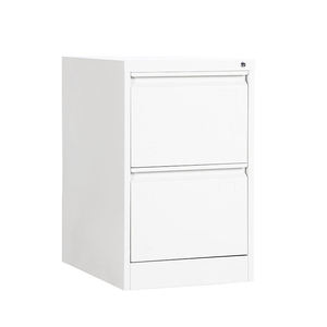 Armoire <span class=keywords><strong>de</strong></span> classement verticale en acier à 2 tiroirs, meuble <span class=keywords><strong>de</strong></span> rangement métallique <span class=keywords><strong>de</strong></span> <span class=keywords><strong>bureau</strong></span> avec serrure pour dossiers suspendus A4 - Product Image 3