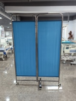 Écran pliant portes d'hôpital Paravan écran diviseur de pièce écran de salle d'hôpital avec roues