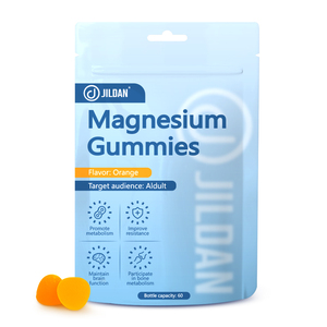 Integratore di Magnesio in Gommose con Etichetta Privata, 30/60/90 Pezzi/Flacone, per Adulti con Varietà di Vitamine e Minerali Essenziali - Product Image 1