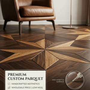 Parquet sur mesure à prix de gros avec faible MOQ – Qu'est-ce que le parquet de remplacement ? Parquet en bois européen - Product Image 1