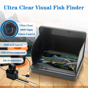 Caméra de pêche sous-marine pour la pêche <span class=keywords><strong>sur</strong></span> glace en hiver, 4,3 pouces, 1080p, vision nocturne IR, étanche IP68, Eyefish Aqua Vu, détecteur de poissons visuel - Product Image 3