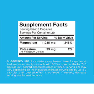 Cápsulas de Óxido de Magnesio OEM/Marca Privada 1035mg + Citrato de Potasio 99mg, Alta Potencia para el Apoyo a la Regularidad Digestiva, 90 Unidades - Product Image 4