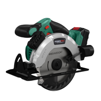 Scie circulaire industrielle sans fil 20V, 165 mm, avec verrouillage du mandrin, légère, batterie lithium-ion, pour le bois