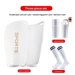 Conjunto de Calcetines de Fútbol de Poliéster Duradero Assassin, para Niños y Adultos, Combinación de Tres Piezas, Protección para Entrenamiento y Fitness - Product Image 5
