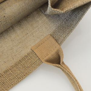 Reusable Printing Mall Grocery High-capacity <strong>Jute</strong> <strong>Bags</strong> With logo Foldable Large Burlap <strong>Tote</strong> <strong>Bags</strong> <strong>Jute</strong> - Product Image 4