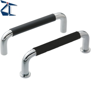 Maniglie per Porte in Acciaio Inox ZCUWANL, Impugnatura Rotonda Gommata, Accessori Industriali per Attrezzature di Automazione - Product Image 1