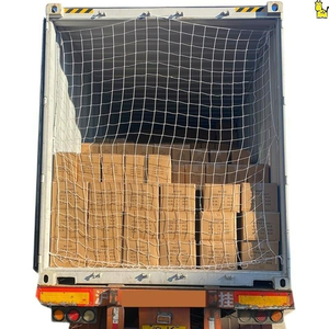 Red de sujeción de carga anudada de PP blanca para contenedores marítimos, seguridad de carga para remolques de camiones, malla personalizada OEM - Product Image 3