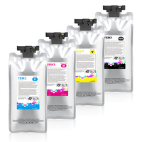 Sac d'encre de sublimation Xcellent 1,6 L T53K pour Epson F6470 F6470H F9570 F9570H – Encre de sublimation à colorants premium pour transfert thermique