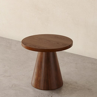 Table basse ronde de luxe nordique, moderne et durable, pour salon