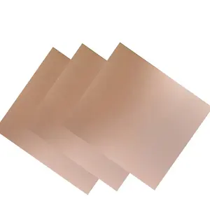 1.0mm 18um copper foil copper clad board fr4 ccl single sided for pcb