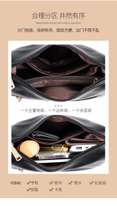 New Design Pu Leather <b>Tote</b> Bags for Women Fashion Pure Leather Handbags Handbag for Women Bags - Product Image 2