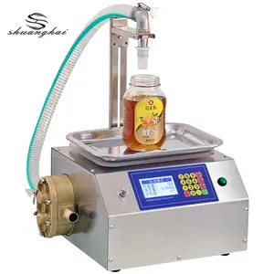 Wiegefüller Honig Soße Ätherisches Öl Gemüse Glycerol Parfüm orale Flüssigkeit automatische Abfüllmaschine