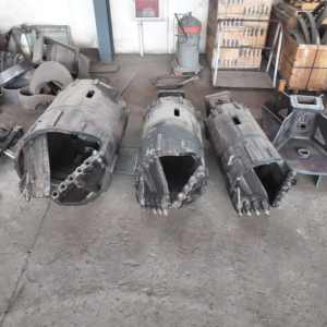 دلو حفر أساس للخدمة الشاقة مع أسنان باور للصخور والتربة مثقاب من أجل مشاريع البناء - Product Image 1