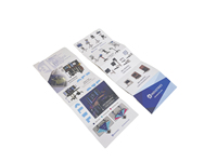 Brochure de catalogue personnalisée avec impression couleur sur papier d'art, reliure parfaite, pour l'introduction de produits d'entreprise de meubles ergonomiques