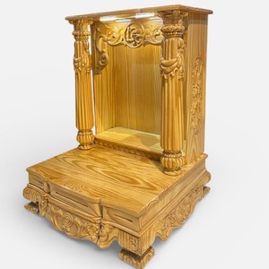 Altar de Madera de Pino Hecho a Mano de Calidad de Exportación para el Dios de la Riqueza – Dios de la Tierra - Chu Loc - Product Image 4