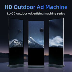 4K UHD 32 55 49 55 65 inci LCD lantai berdiri layar sentuh kios Wifi Totem tampilan iklan untuk papan reklame Digital - Product Image 2