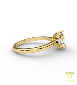 Anillo de Compromiso de Moissanita Ecológico para Joyería Nupcial Elegante, Eventos de Compromiso y Momentos Especiales en Venta - Product Image 5