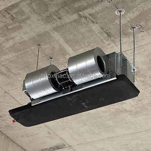 Năng Lượng Hiệu Quả Trần Gắn Hệ Thống Nước Cuộn Dây Quạt Tiếng Ồn Thấp AC Và Biến Tần DC Động Cơ Ngang Giấu Cuộn Dây Quạt Đơn Vị - Product Image 5