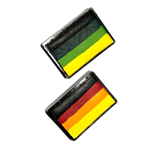 Tùy Chỉnh Đầy Màu Sắc 30G Kích Hoạt Nghề Màu Sắc Trộn Cầu Vồng Mặt Sơn Chia Bánh Nước Dựa Trên Cơ Thể Sơn - Product Image 1