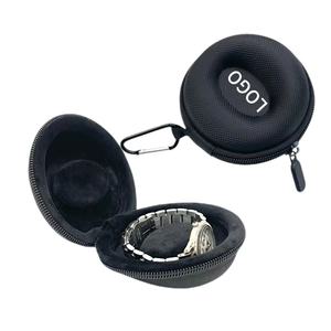 Không có moq nhà sản xuất tùy chỉnh du lịch đồng hồ EVA Đồng hồ duy nhất hộp dây kéo cho lưu trữ đệm Vòng đồng hồ di động - Product Image 1