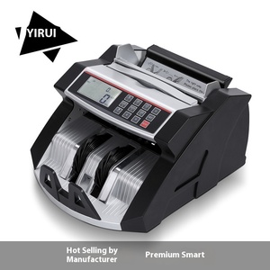 Rongyi 2108 Smart UV/IR Détection Compteur d'argent Bill Comptage Machine 1000 Pcs/Min Monnaie étrangère Dollar Euro <span class=keywords><strong>Roupie</strong></span> Compteur - Product Image 2