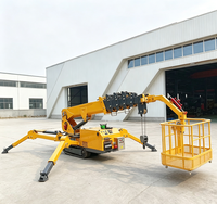 Grue araignée 506 avancée avec système hydraulique de haute précision pour les applications d'entretien industriel