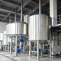 Équipement de Fermentation Hermann 1000L/1200L/1500L pour la Fabrication de Bière Garantie 6 Ans 110-330V Cuve sous Pression et Pompe