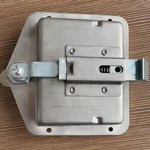 ट्रेलर दरवाजा ताला स्टेनलेस स्टील 304 चप्पू कुंडी परिपत्र कुंडी कवर स्लैम कुंडी - Product Image 6