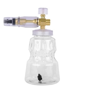 Máy Tạo Bọt Tuyết Trong Suốt Máy Rửa Công Suất Vòi Phun Bọt Cao Su Máy Tạo Bọt Xà Phòng Áp Lực Cao Với Chai Miệng Lớn - Product Image 1