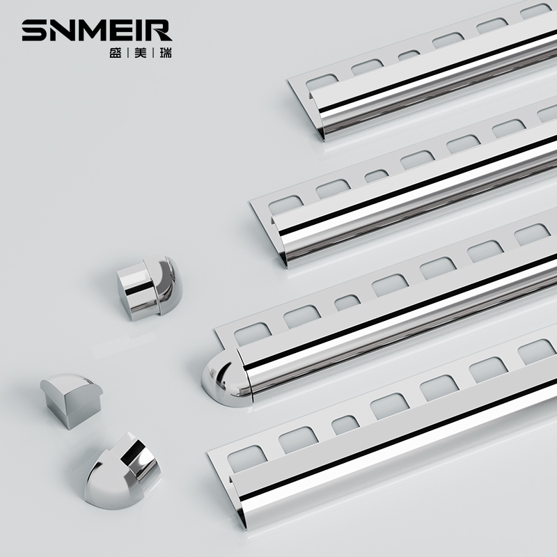 Foshan Supplier's Custom Durable Anti-Corrosion Stainless Steel SS304 Extrusion Profile Angle Edge Corner Bead for Trim