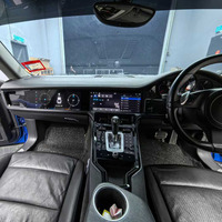 Kit Trois Pièces de Mise à Niveau Intérieure avec Double Écran et Panneau de Commande de Console Centrale pour Porsche Panamera 2010-2016 PCM3.1 PCM4.0