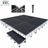 Plateforme de Scène Intelligente Compacte en Aluminium 4x4 pour Mariages, Chorales et Défilés - Modèle Royal Spider