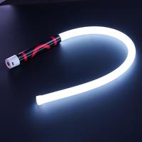 Nouvelle Bande Lumineuse LED Flexible en Silicone de 73 cm, Haute Luminosité, Lampe Torche Professionnelle, Outil Portable pour Réparation Automobile OLIVER