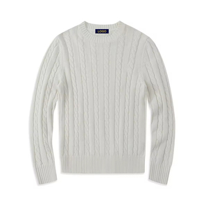 Nouveau <span class=keywords><strong>Pull</strong></span> Décontracté <span class=keywords><strong>Homme</strong></span> Col Semi-Montant Épais Style Coréen Automne Hiver Anti-Plis Couleur Unie Tricoté - Product Image 4