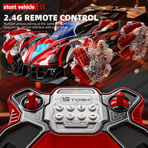 Coche de Control Remoto con Sensor de Gestos, Coche de Derrape con Pulverizador, Coche Todoterreno con Tracción en las Cuatro Ruedas, Coche de Acrobacias con Luces, Juguetes para Niños - Product Image 2