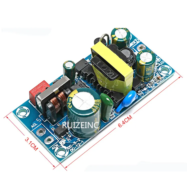 AC-DC 5V 2A Switch power supply board Isolation switch module power supply module 5V 20mA inner switch power supply