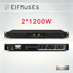 56 BG Customized 1U 1200W Digital Amplifier 2 and 4 Channel KTV Club Party Stereo Sound System Class D Audio Power Amplifier - Product Image 1