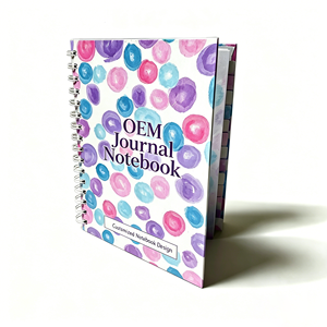 Agenda Personalizzata con Copertina Rigida e Spirale, Pianificatore Giornaliero, Settimanale e Mensile, Quaderno Organizzatore per Scuola e Ufficio - Product Image 1