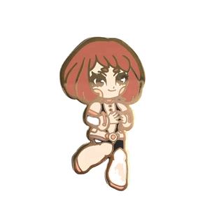 Produttori di cina di colore rosa della ragazza personalizzato perni del risvolto <span class=keywords><strong>smalto</strong></span> duro - Product Image 1